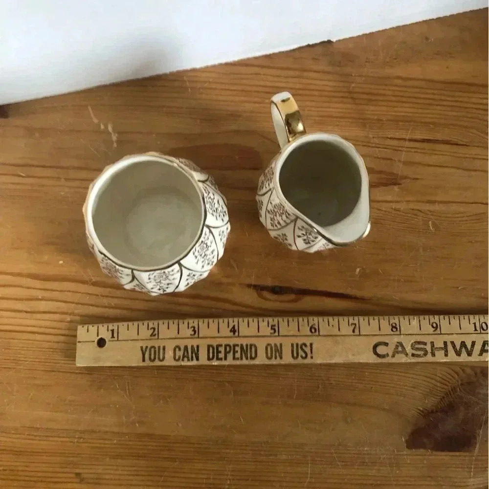 Vtg Sadler England Cream and Sugar - Picture 7 of 7